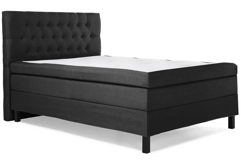 Lucky Kontinentalsäng 120x200 Memory - Svart/Grå - Möbler - Sovrum - Sängar - Kontinentalsängar