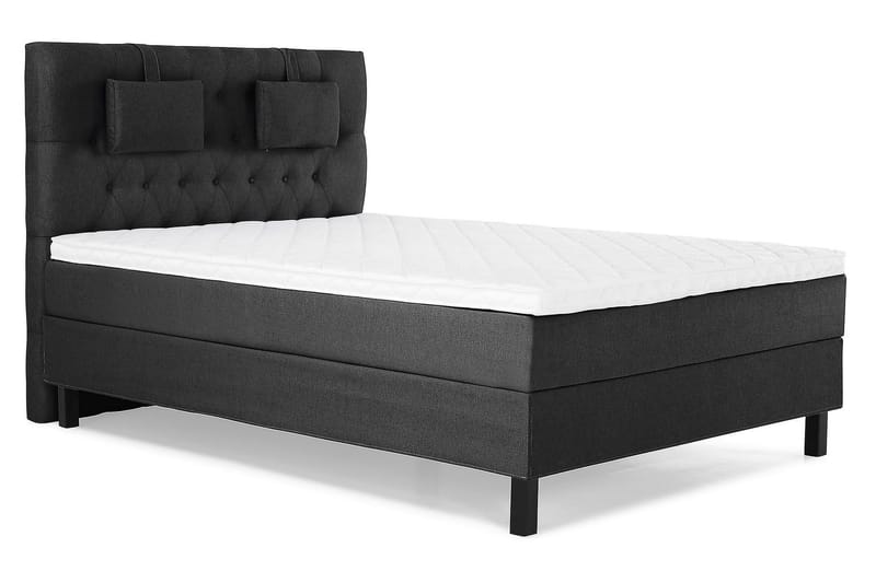 Lucky Kontinentalsäng 140x200Skum - Svart/Grå - Möbler - Sovrum - Sängar - Kontinentalsängar