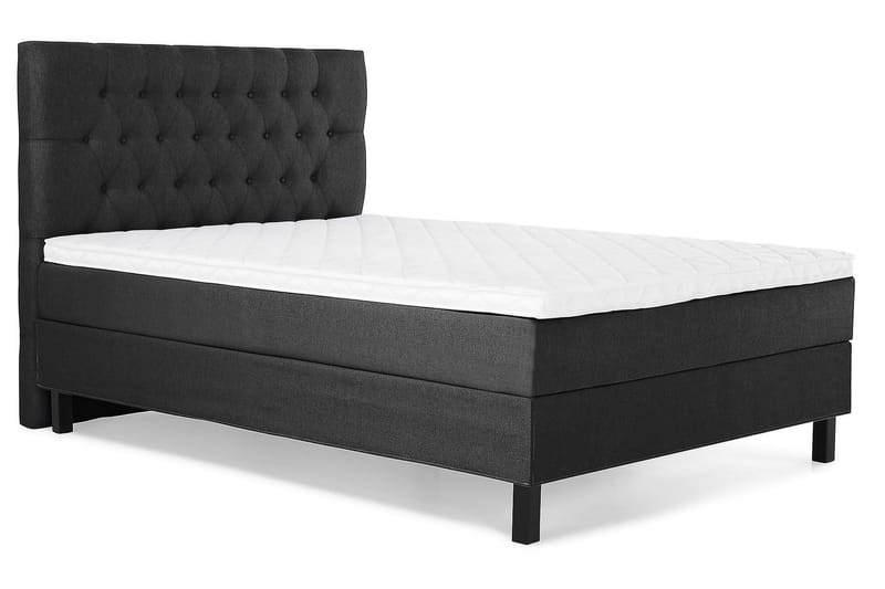 Lucky Kontinentalsäng 140x200Skum - Svart/Grå - Möbler - Sovrum - Sängar - Kontinentalsängar