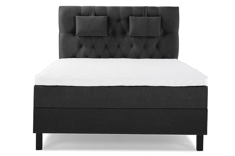 Lucky Kontinentalsäng 140x200Skum - Svart/Grå - Möbler - Sovrum - Sängar - Kontinentalsängar