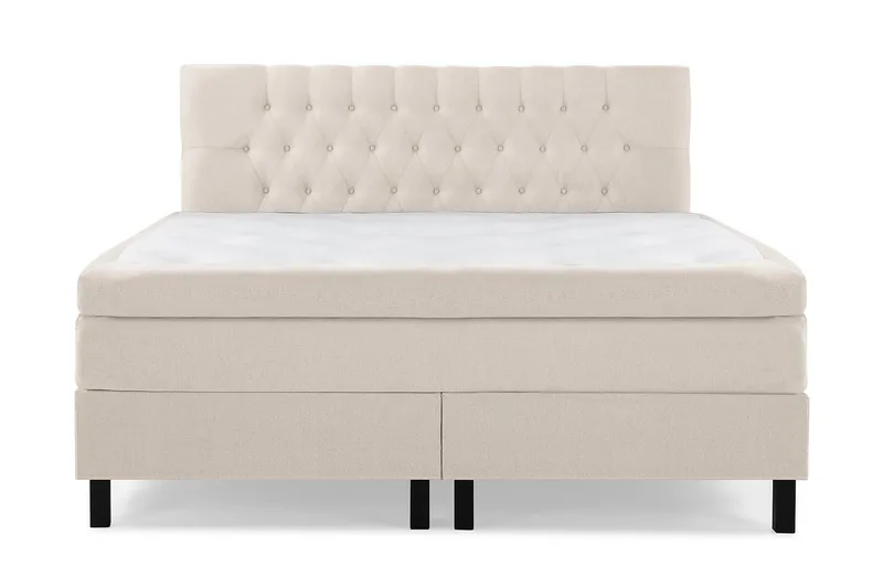 Lucky Kontinentalsäng 160x200 cm - Beige / Ljus - Möbler - Sovrum - Sängar - Kontinentalsängar