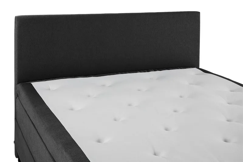 Lucky Kontinentalsäng 160x200Memorymadrass cm - Svart/Grå - Möbler - Sovrum - Sängar - Kontinentalsängar