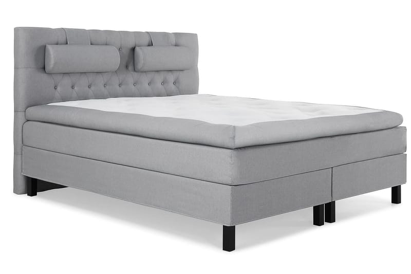 Lucky Kontinentalsäng 160x200Polyeter - Ljusgrå - Möbler - Sovrum - Sängar - Kontinentalsängar