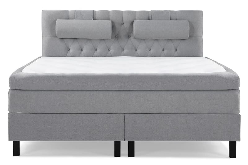 Lucky Kontinentalsäng 160x200Polyeter - Ljusgrå - Möbler - Sovrum - Sängar - Kontinentalsängar