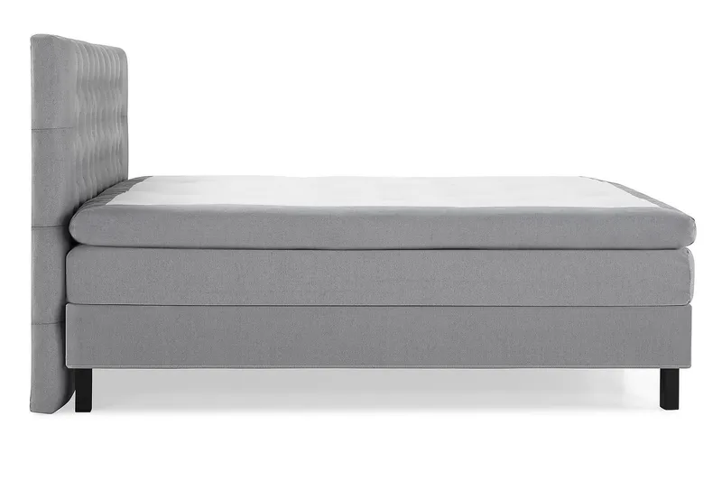 Lucky Kontinentalsäng 160x200Polyeter - Ljusgrå - Möbler - Sovrum - Sängar - Kontinentalsängar