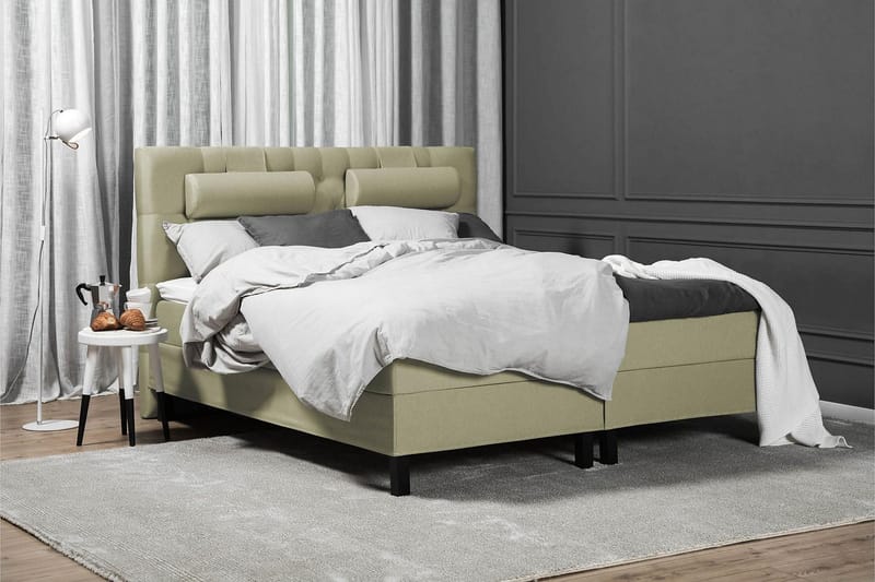 Lucky Kontinentalsäng 180x200 cm - Grön - Möbler - Sovrum - Sängar - Kontinentalsängar
