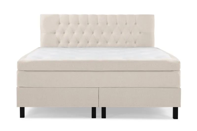 Lucky Kontinentalsäng 180x200Latexmadrass - Beige - Möbler - Sovrum - Sängar - Kontinentalsängar