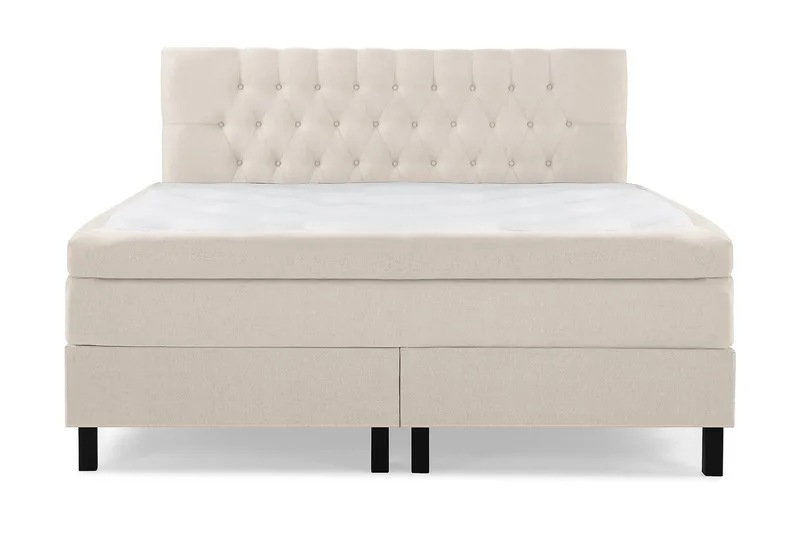 Lucky Kontinentalsäng 180x200Polyeter - Beige - Möbler - Sovrum - Sängar - Kontinentalsängar