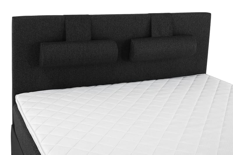 Lucky Kontinentalsäng 180x200Skum - Svart/Grå/PU - Möbler - Sovrum - Sängar - Kontinentalsängar