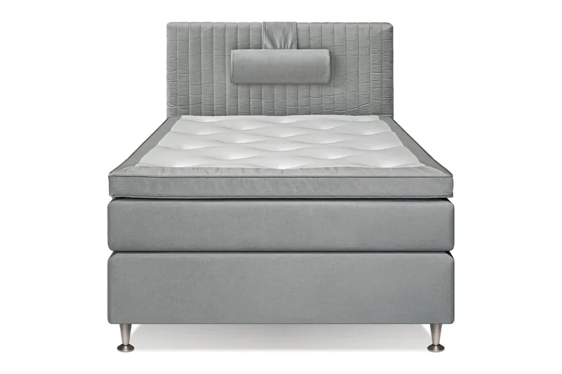Mega Komplett Sängpaket 140x200 - Ljusgrå - Möbler - Sovrum - Sängar - Kontinentalsängar