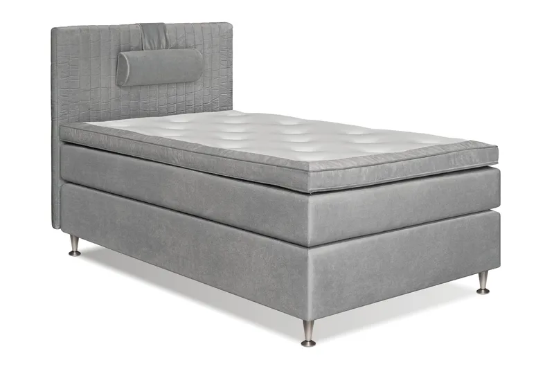 Mega Komplett Sängpaket 140x200 - Ljusgrå - Möbler - Sovrum - Sängar - Kontinentalsängar
