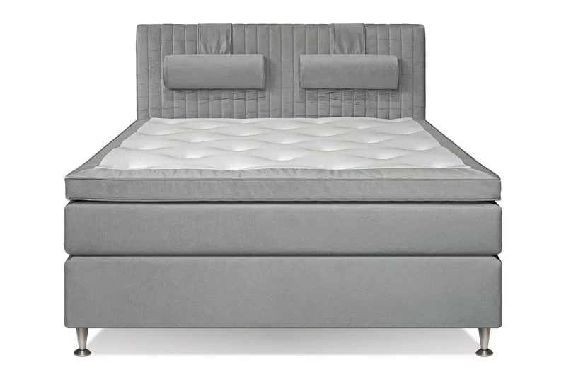 Mega Komplett Sängpaket 180x200, Ljusgrå