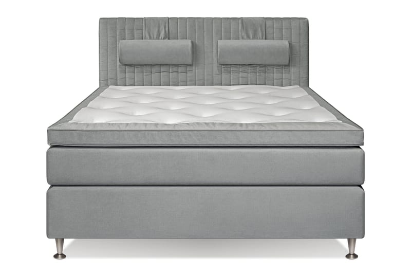 Mega Komplett Sängpaket 180x200, Ljusgrå