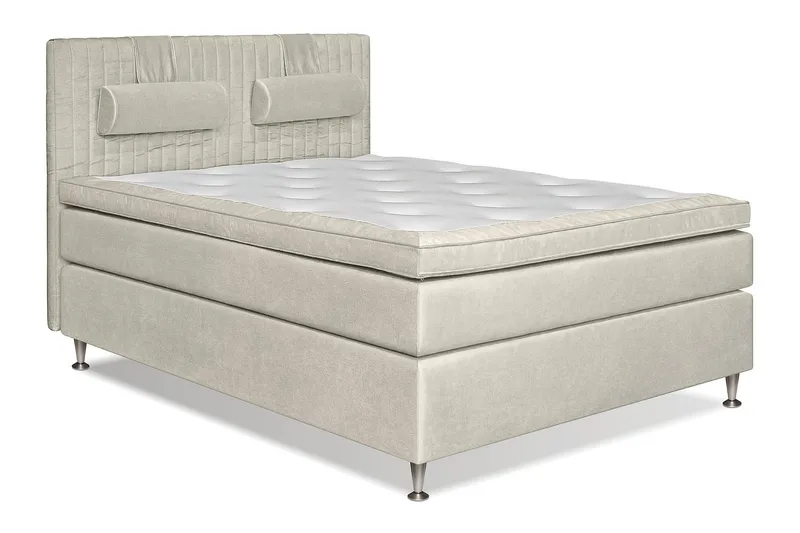 MEGA Kontinentalsäng 160x200 cm - Beige - Möbler - Sovrum - Sängar - Kontinentalsängar
