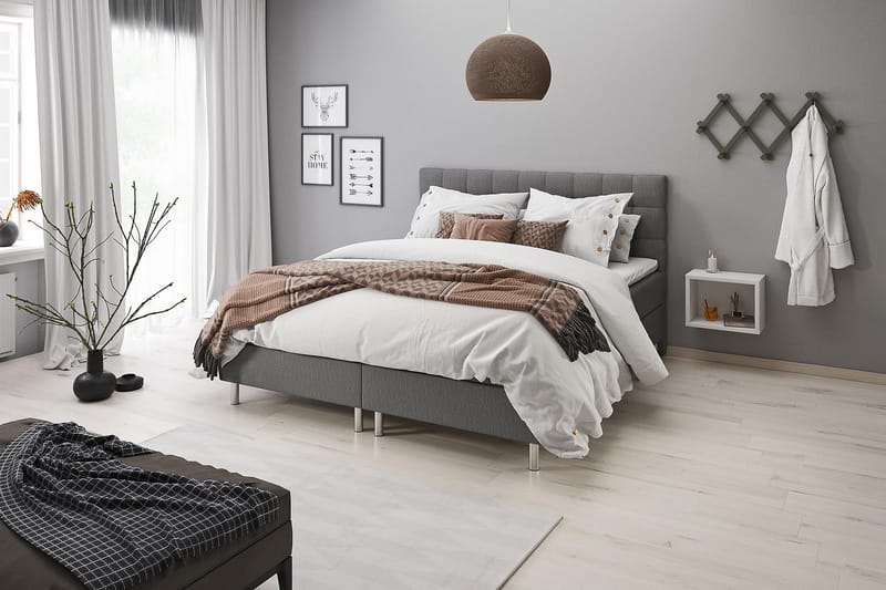 Montana Dubbelsäng med förvaring 160x200 cm - Möbler - Sovrum - Sängar - Sängar med förvaring