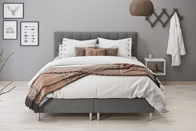 Montana Dubbelsäng med förvaring 160x200 cm - Möbler - Sovrum - Sängar - Sängar med förvaring