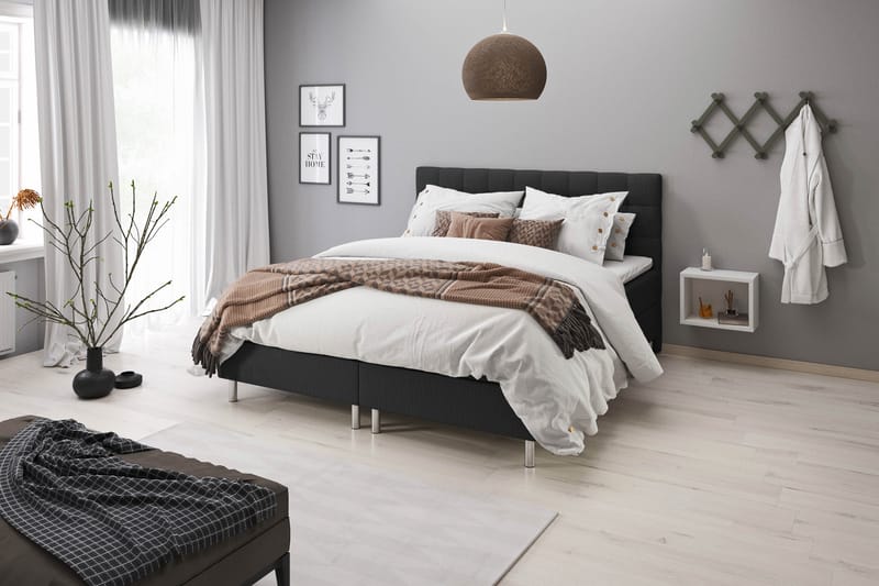 Montana Komplett Sängpaket med Förvaring 90x200 cm - Möbler - Sovrum - Sängar - Sängar med förvaring