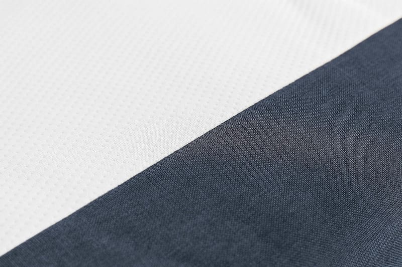 NAZAMA Kontinentalsäng 120x200 Latexmadrass Blå - Möbler - Sovrum - Sängar - Kontinentalsängar
