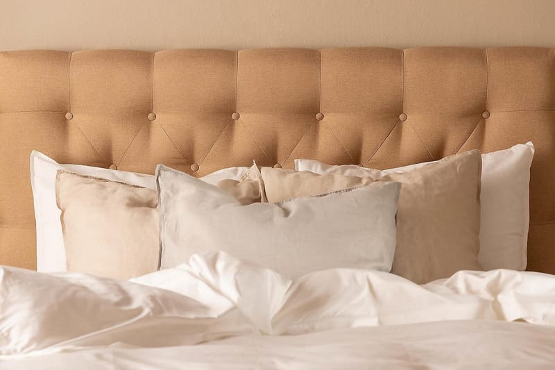NAZAMA Kontinentalsäng 120x200 Skummadrass Beige - Möbler - Sovrum - Sängar - Komplett Sängpaket