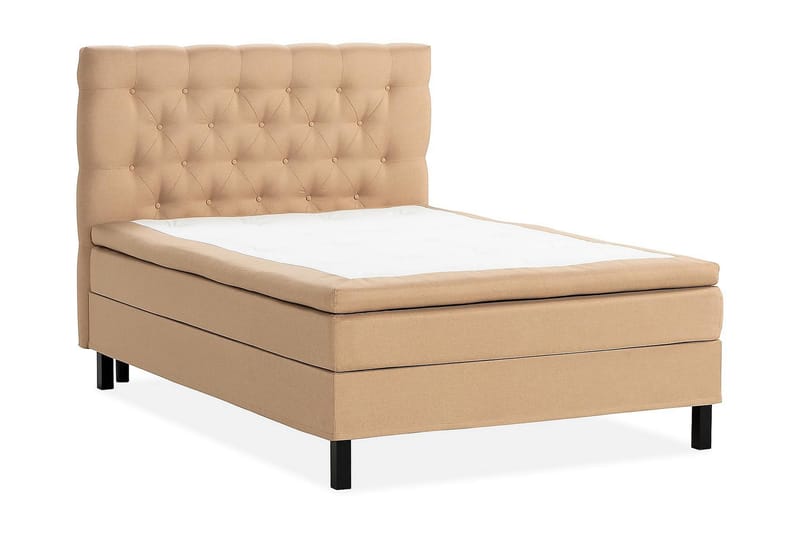 NAZAMA Kontinentalsäng 120x200 Skummadrass Beige - Möbler - Sovrum - Sängar - Komplett Sängpaket
