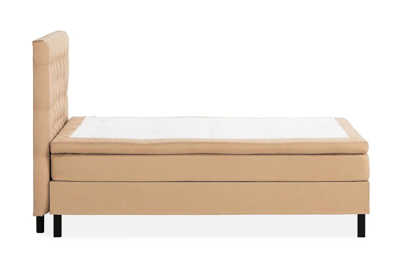 NAZAMA Kontinentalsäng 120x200 Skummadrass Beige - Möbler - Sovrum - Sängar - Komplett Sängpaket