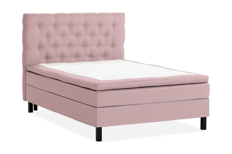 NAZAMA Kontinentalsäng 120x200 Skummadrass Rosa - Möbler - Sovrum - Sängar - Komplett Sängpaket
