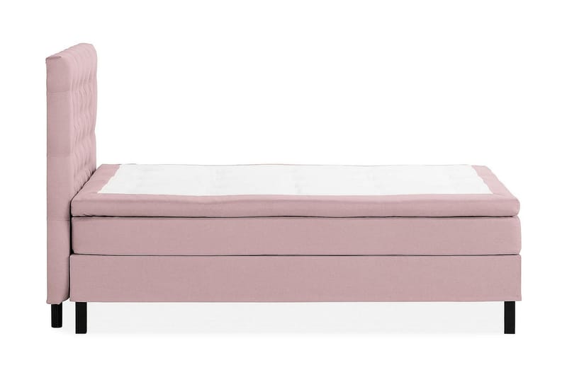 NAZAMA Kontinentalsäng 120x200 Skummadrass Rosa - Möbler - Sovrum - Sängar - Komplett Sängpaket