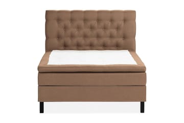 NAZAMA Kontinentalsäng 140x200 Latexmadrass Brun