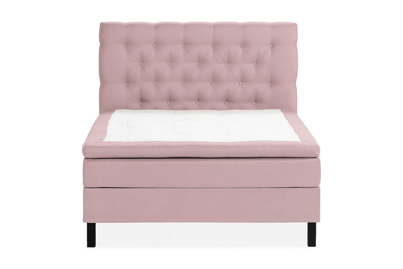 NAZAMA Kontinentalsäng 140x200 Skummadrass Rosa - Möbler - Sovrum - Sängar - Komplett Sängpaket