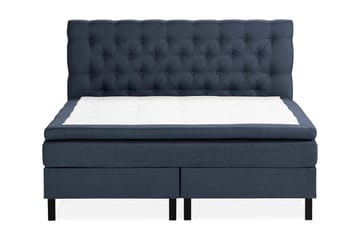 NAZAMA Kontinentalsäng 160x200 Latexmadrass Blå