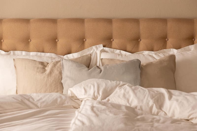NAZAMA Kontinentalsäng 160x200 Skummadrass Beige - Möbler - Sovrum - Sängar - Komplett Sängpaket