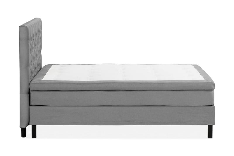 NAZAMA Kontinentalsäng 180x200 Skummadrass Grå - Möbler - Sovrum - Sängar - Komplett Sängpaket