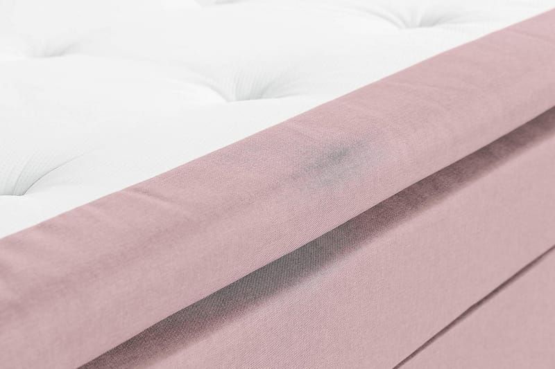 NAZAMA Kontinentalsäng 180x200 Skummadrass Rosa - Möbler - Sovrum - Sängar - Kontinentalsängar