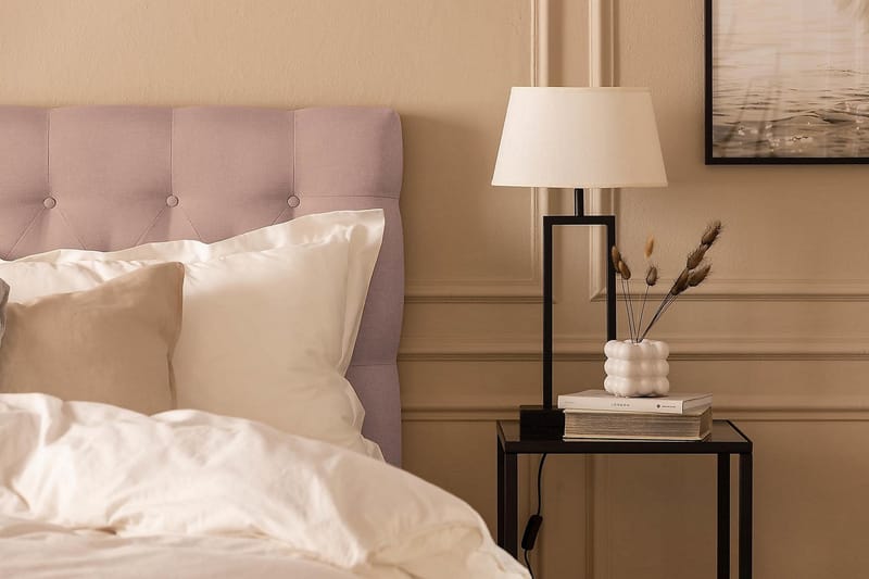 NAZAMA Kontinentalsäng 180x200 Skummadrass Rosa - Möbler - Sovrum - Sängar - Kontinentalsängar