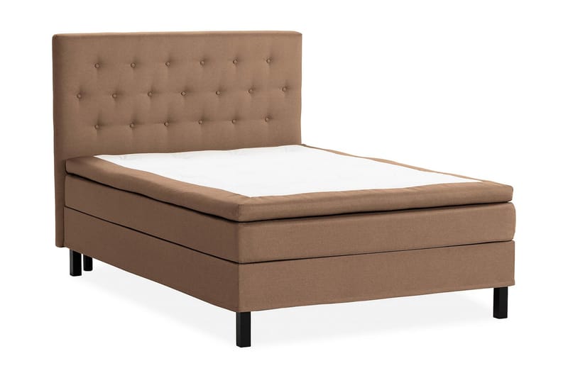 NAZAMA Sängpaket 120x200 Latexmadrass Brun - Möbler - Sovrum - Sängar - Kontinentalsängar
