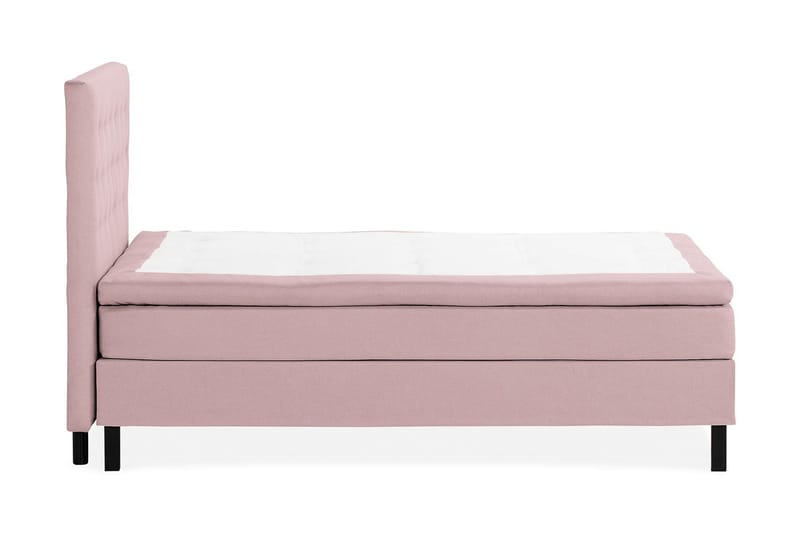 NAZAMA Sängpaket 120x200 Latexmadrass Rosa - Möbler - Sovrum - Sängar - Komplett Sängpaket