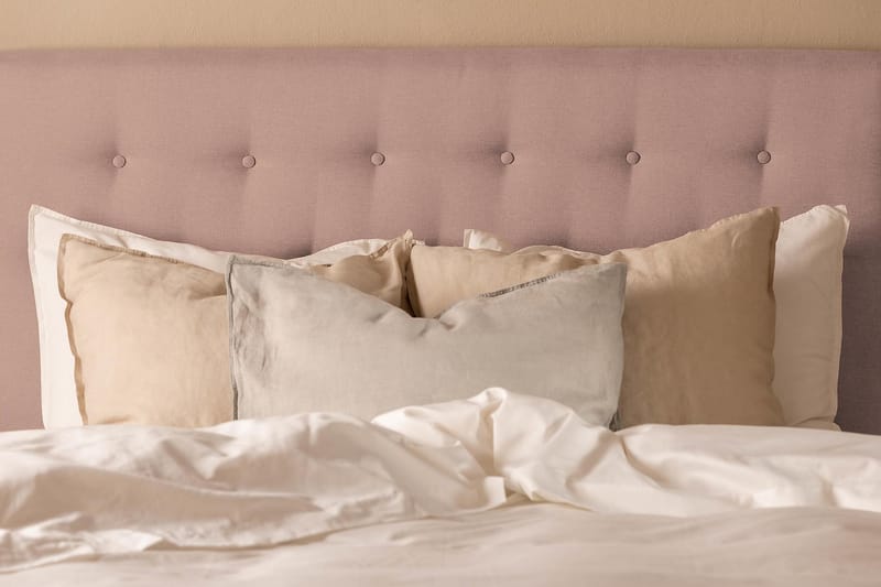 NAZAMA Sängpaket 120x200 Latexmadrass Rosa - Möbler - Sovrum - Sängar - Komplett Sängpaket