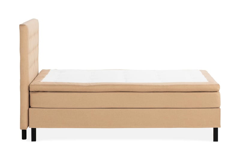 NAZAMA Sängpaket 120x200 Memorymadrass Beige - Möbler - Sovrum - Sängar - Kontinentalsängar