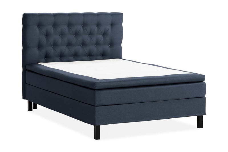 NAZAMA Sängpaket 140x200 Latexmadrass Blå - Möbler - Sovrum - Sängar - Kontinentalsängar