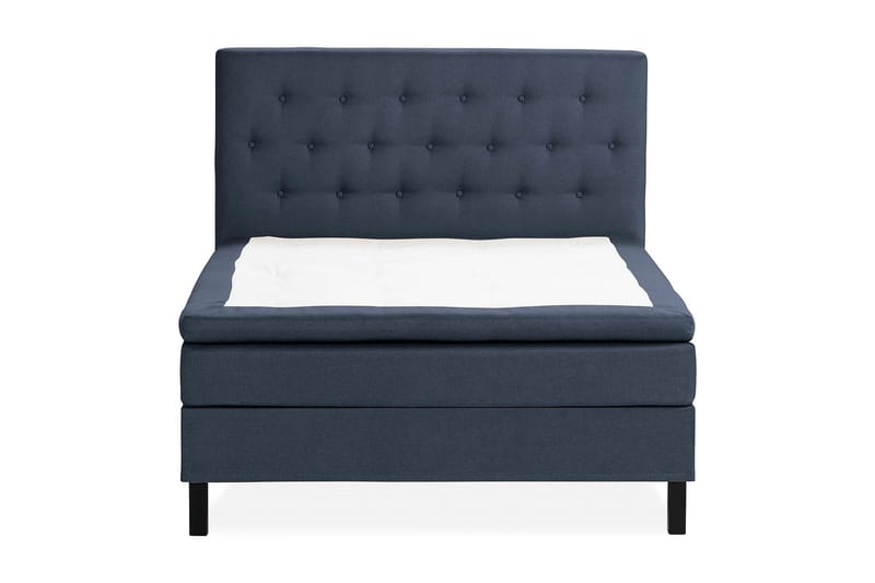 NAZAMA Sängpaket 140x200 Latexmadrass Blå - Möbler - Sovrum - Sängar - Kontinentalsängar