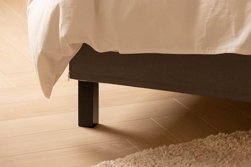 NAZAMA Sängpaket 140x200 Latexmadrass Brun - Möbler - Sovrum - Sängar - Kontinentalsängar