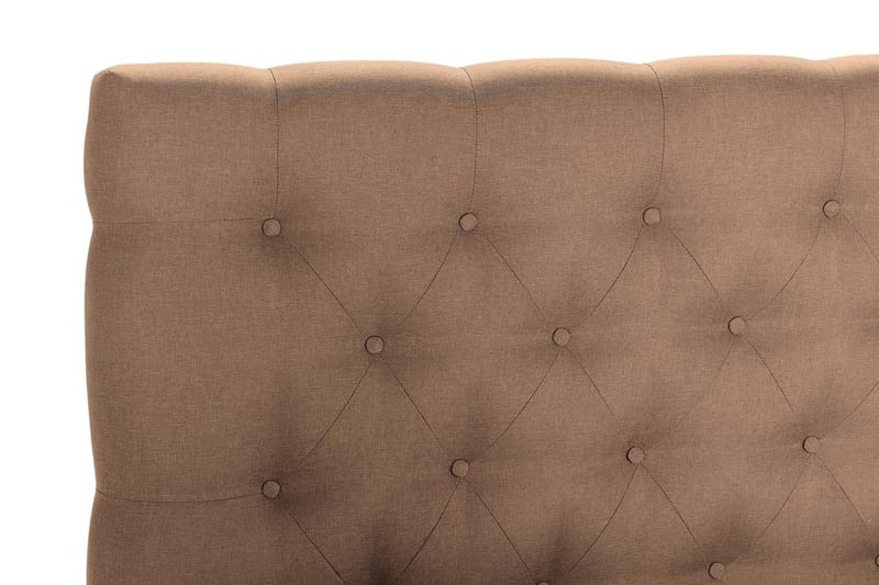 NAZAMA Sängpaket 140x200 Latexmadrass Brun - Möbler - Sovrum - Sängar - Kontinentalsängar