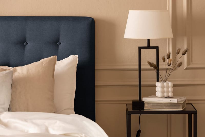 NAZAMA Sängpaket 140x200 Memorymadrass Blå - Möbler - Sovrum - Sängar - Kontinentalsängar