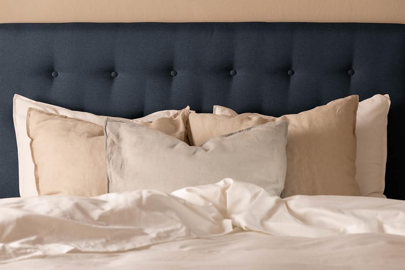 NAZAMA Sängpaket 140x200 Memorymadrass Blå - Möbler - Sovrum - Sängar - Kontinentalsängar