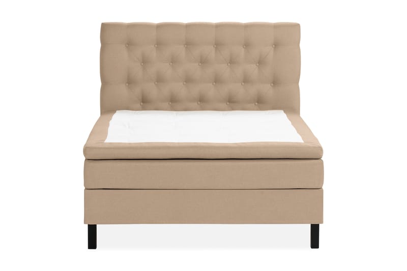 NAZAMA Sängpaket 140x200 Skummadrass Beige - Möbler - Sovrum - Sängar - Komplett Sängpaket