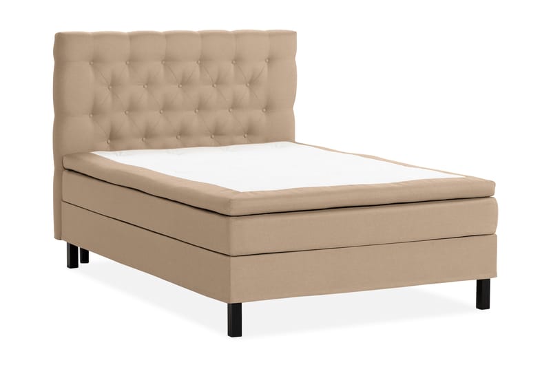 NAZAMA Sängpaket 140x200 Skummadrass Beige - Möbler - Sovrum - Sängar - Komplett Sängpaket