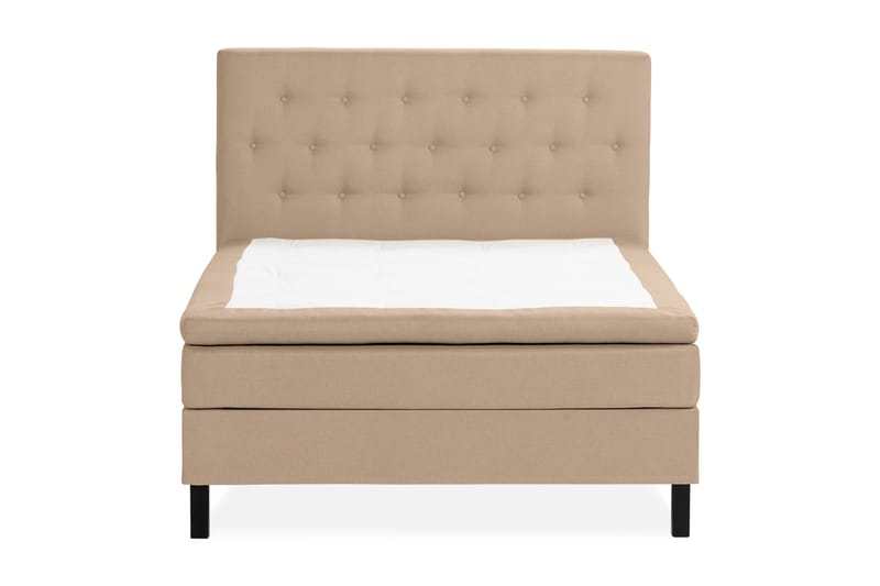 NAZAMA Sängpaket 140x200 Skummadrass Beige - Möbler - Sovrum - Sängar - Komplett Sängpaket