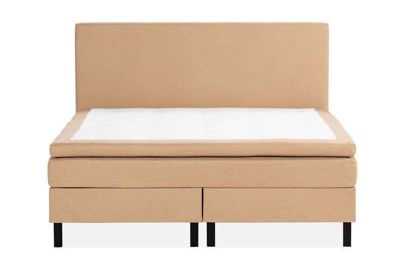 NAZAMA Sängpaket 150x200 Latexmadrass Beige - Komplett Sängpaket - Kontinentalsängar