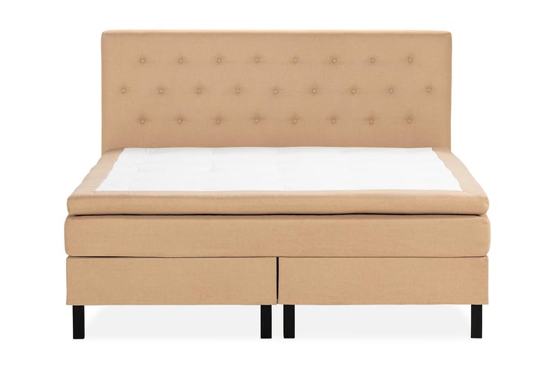NAZAMA Sängpaket 150x200 Memorymadrass Beige - Komplett Sängpaket - Kontinentalsängar