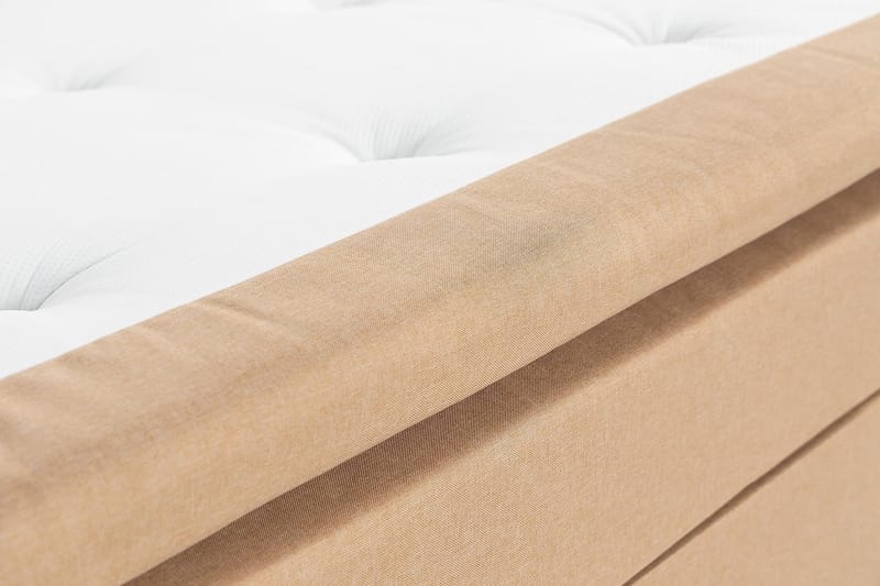 NAZAMA Sängpaket 150x200 Skummadrass Beige - Komplett Sängpaket - Kontinentalsängar